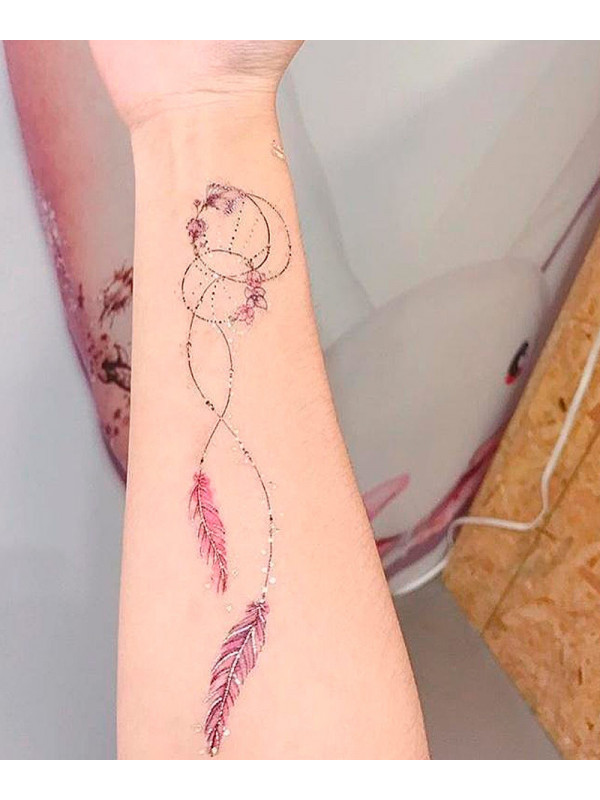 Tatouage éphémère - Dreamcatcher