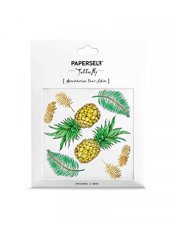 Tatouage éphémère - Pineapples