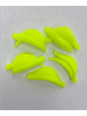 Silicon pads fluo - 5 paires