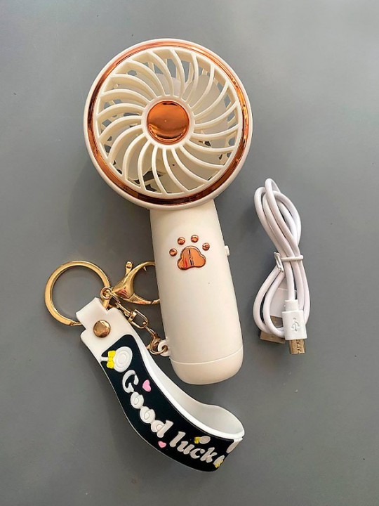 Mini ventilateur portable blanc