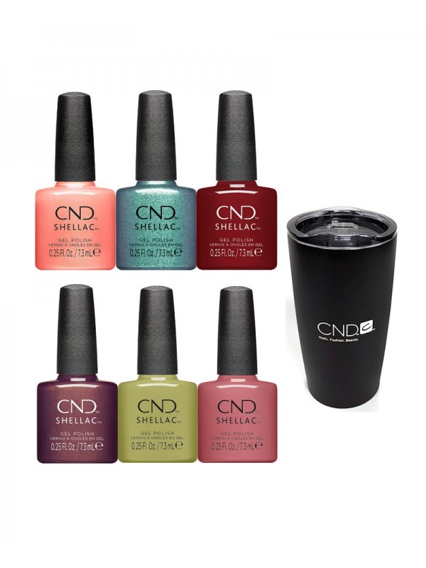 Kit Shellac 6 couleurs Shellac Dynamic Duality